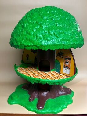 vintage 1975 General Mills Kenner Tree Tots Family Tree House no accessoire